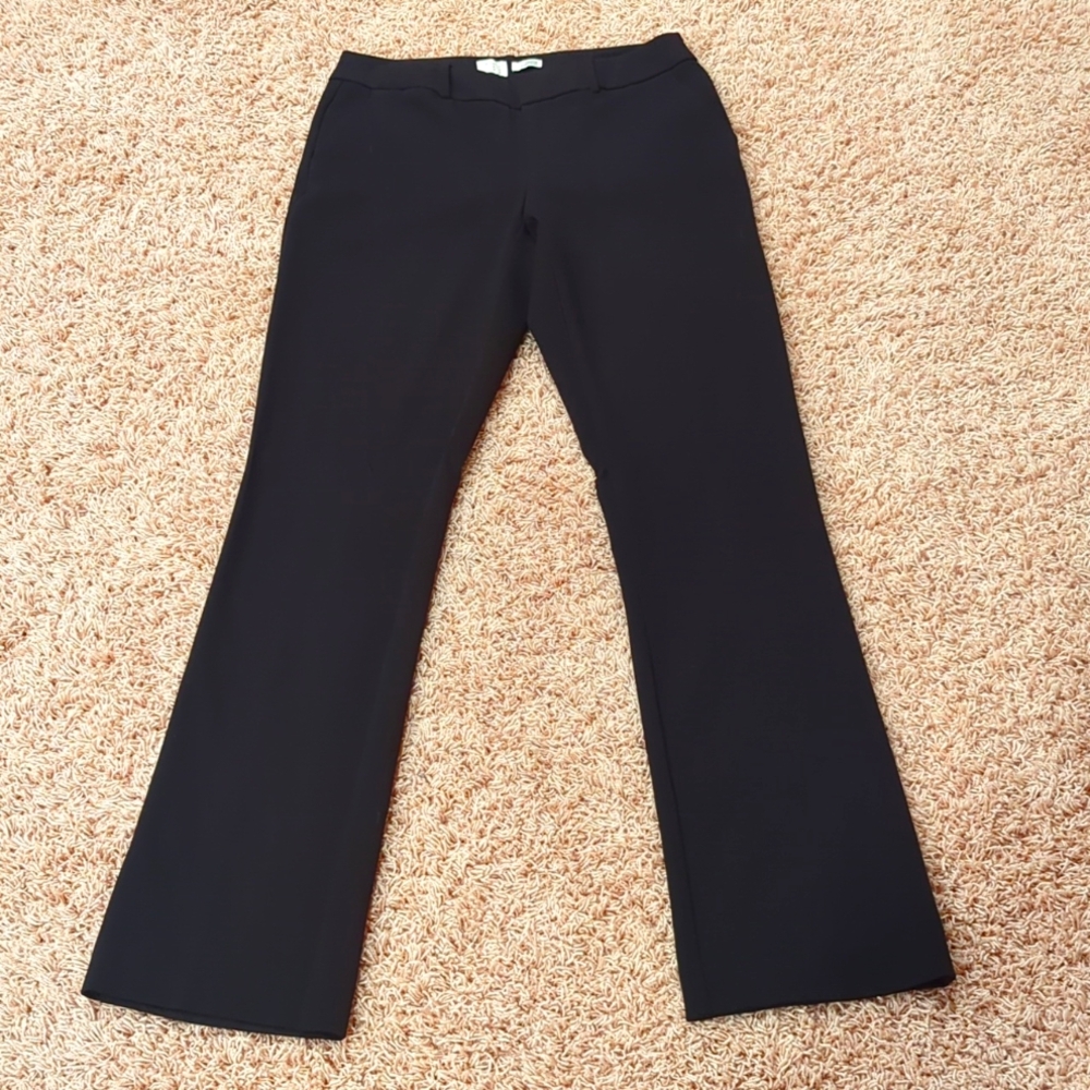 Straight Leg Black Dress Pants (size 2)